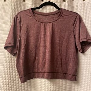 lululemon crop tshirt